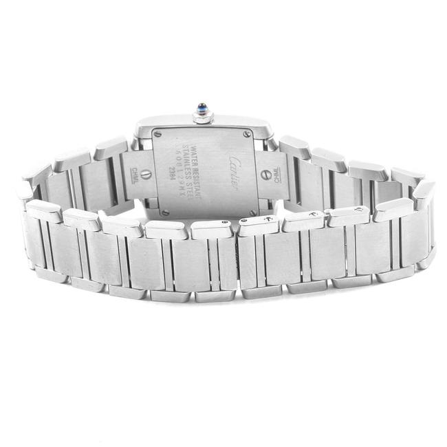 Cartier Silver Tank Francaise Small Steel Ladies W51008q3 Watch Cartier Silver Tank Francaise Small Steel Ladies W51008q3 Watch