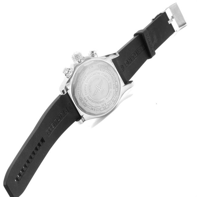 Breitling White Aeromarine Super Avenger Dial Rubber Strap Watch Breitling White Aeromarine Super Avenger Dial Rubber Strap Watch