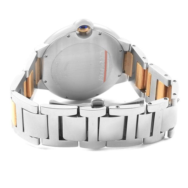 Cartier Silver Box Ballon Bleu Steel Yellow Gold Mens W69009z3 Papers Watch Cartier Silver Box Ballon Bleu Steel Yellow Gold Mens W69009z3 Papers Watch