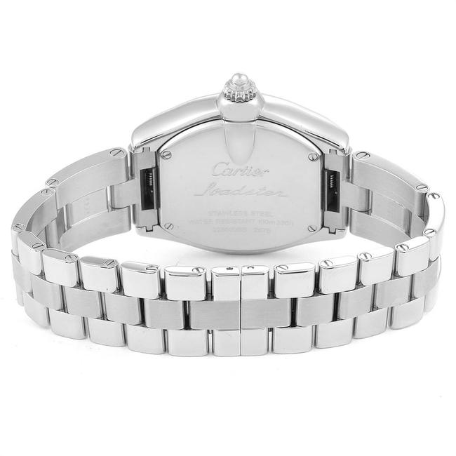 Cartier Pink Roadster Dial Stainless Steel Ladies W62017v3 Watch Cartier Pink Roadster Dial Stainless Steel Ladies W62017v3 Watch
