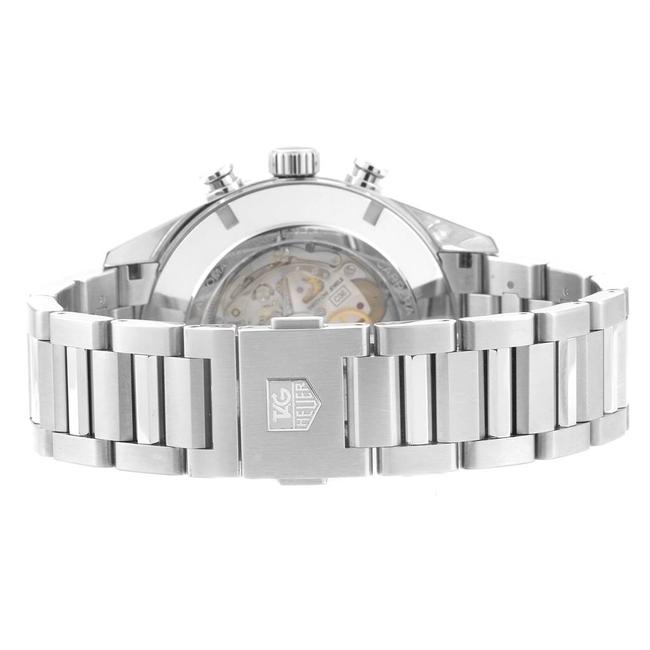 TAG Heuer Black and Silver Carrera Flyback Steel Mens Car2b10 Watch TAG Heuer Black and Silver Carrera Flyback Steel Mens Car2b10 Watch