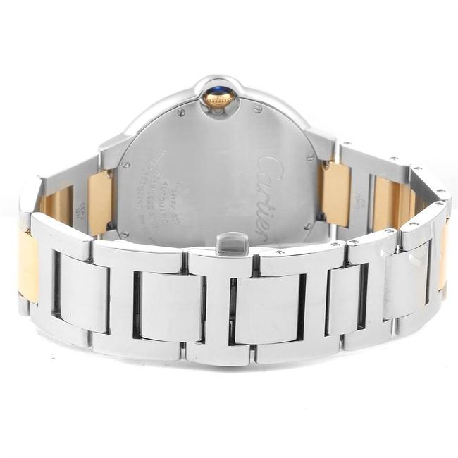 Cartier Silver Ballon Bleu Dial Steel Yellow Gold Mens W69009z3 Watch Cartier Silver Ballon Bleu Dial Steel Yellow Gold Mens W69009z3 Watch