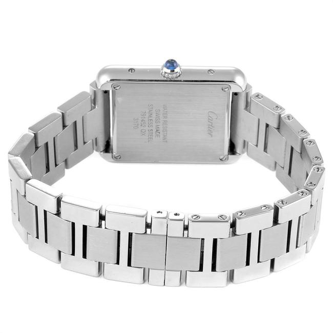 Cartier Silver Tank Solo Dial Small Steel Ladies W5200013 Watch Cartier Silver Tank Solo Dial Small Steel Ladies W5200013 Watch