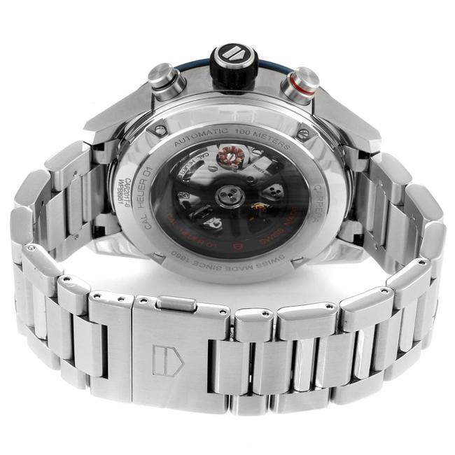 TAG Heuer Blue Skeleton Box Carrera Dial Chronograph Car201t Watch TAG Heuer Blue Skeleton Box Carrera Dial Chronograph Car201t Watch