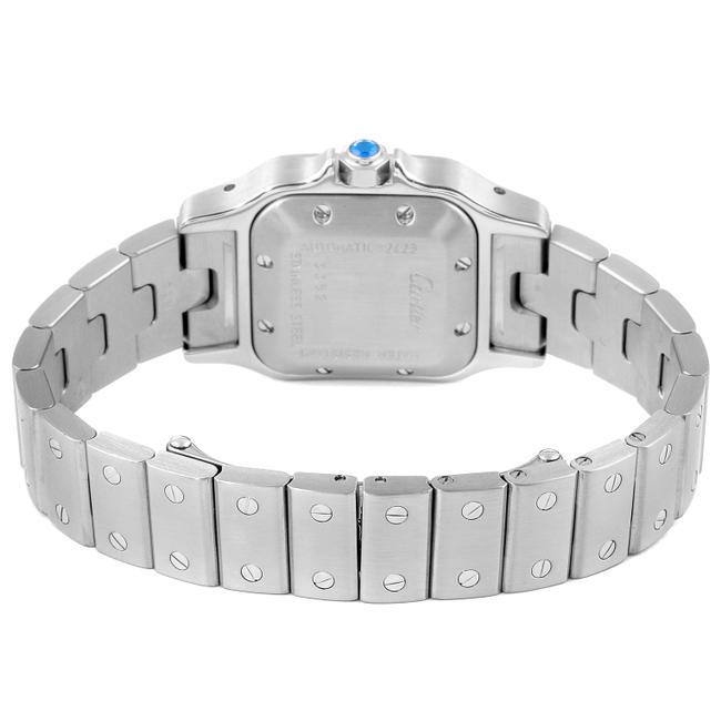 Cartier Silver Santos Galbee Ladies Steel Ladies W20044d6 Watch Cartier Silver Santos Galbee Ladies Steel Ladies W20044d6 Watch