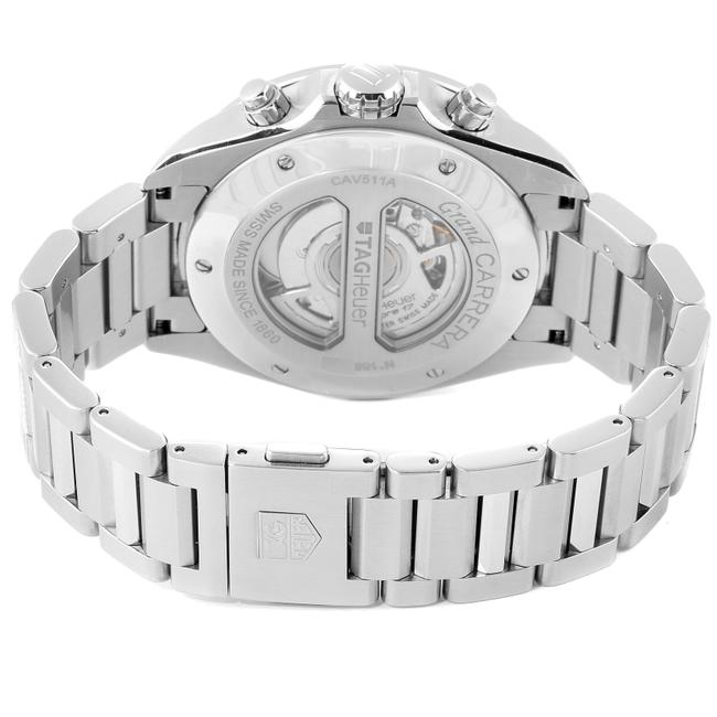 TAG Heuer Black Grand Carrera Dial Mens Cav511a Watch TAG Heuer Black Grand Carrera Dial Mens Cav511a Watch
