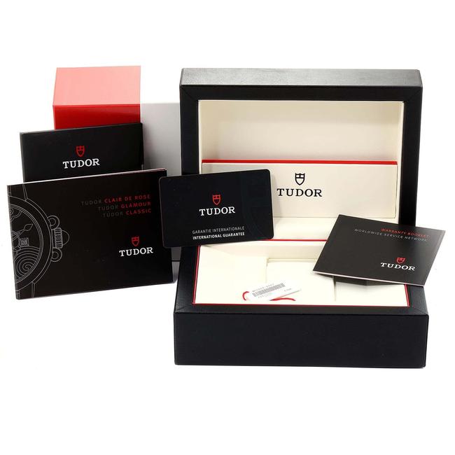 Tudor Black Glamour Date Dial Steel Mens M55000 Unworn Watch Tudor Black Glamour Date Dial Steel Mens M55000 Unworn Watch