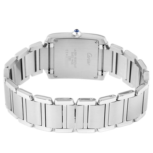 Cartier Silver Tank Francaise Midsize Dial Steel Ladies Wsta0005 Watch Cartier Silver Tank Francaise Midsize Dial Steel Ladies Wsta0005 Watch