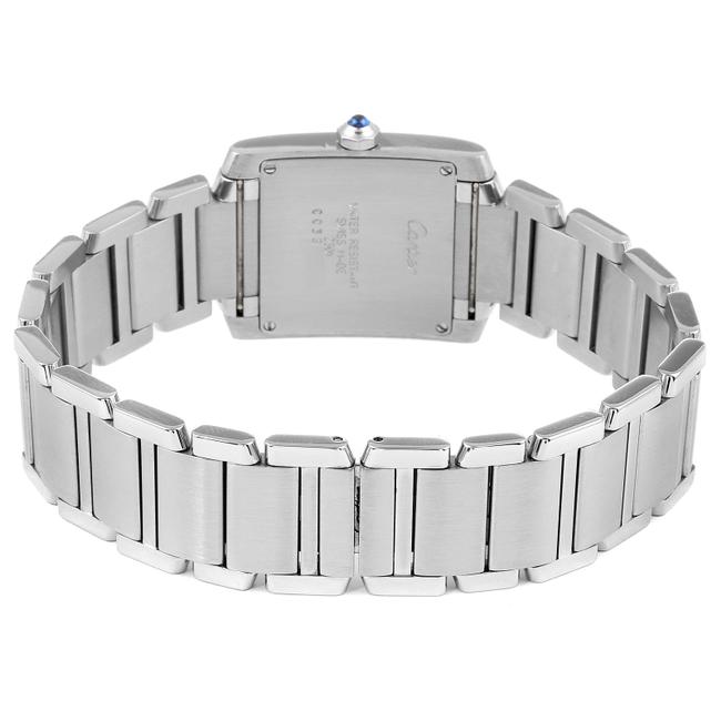Cartier Silver Tank Francaise Midsize Dial Steel Ladies Wsta0005 Watch Cartier Silver Tank Francaise Midsize Dial Steel Ladies Wsta0005 Watch