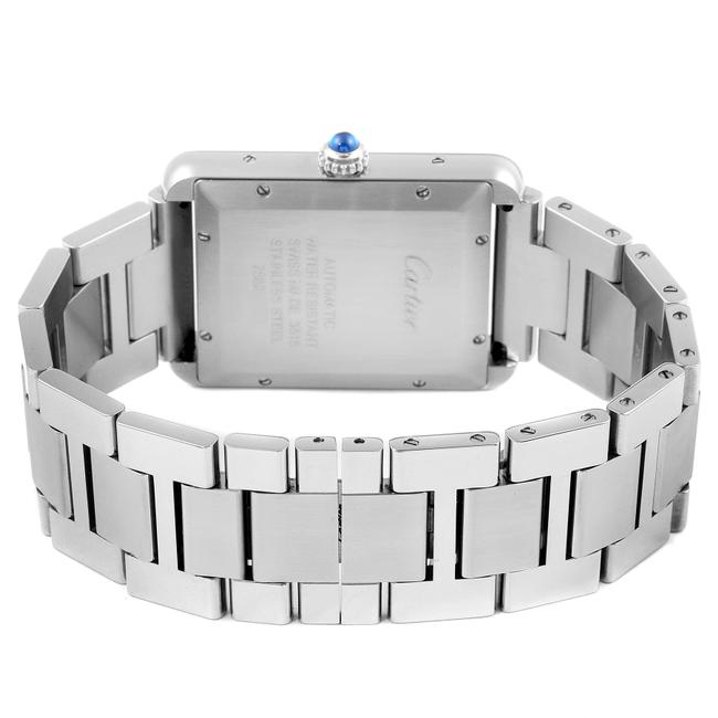 Cartier Silver XL Tank Solo Dial Steel Mens W5200028 Watch Cartier Silver XL Tank Solo Dial Steel Mens W5200028 Watch