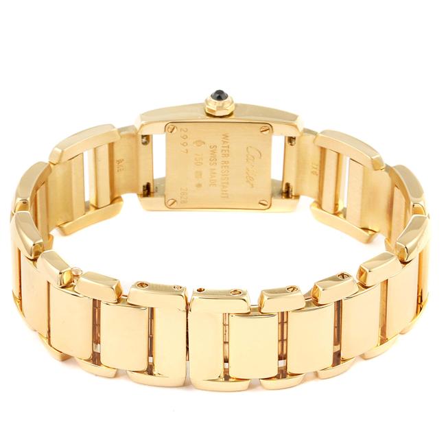 Cartier Silver Box Tankissime Small Yellow Gold Ladies W650048h Papers Watch Cartier Silver Box Tankissime Small Yellow Gold Ladies W650048h Papers Watch