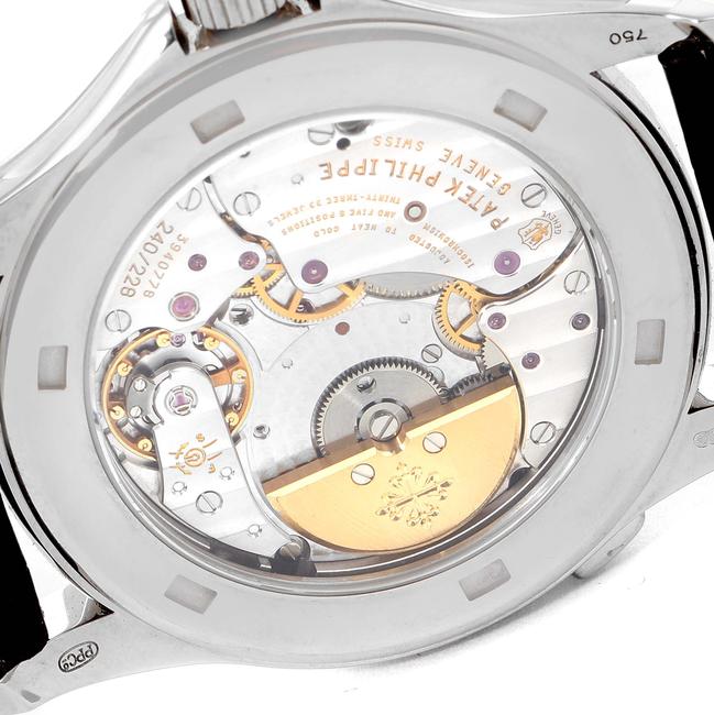 Patek Philippe Silvered Box World Time Complications White Gold 5130 Watch Patek Philippe Silvered Box World Time Complications White Gold 5130 Watch