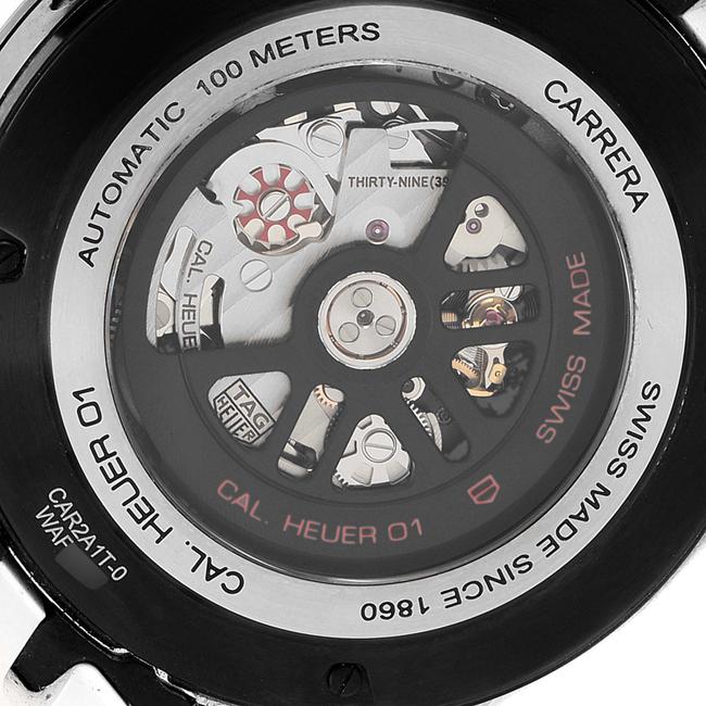 TAG Heuer Black Skeleton Carrera Calibre 01 Mens Car2a1t Watch TAG Heuer Black Skeleton Carrera Calibre 01 Mens Car2a1t Watch