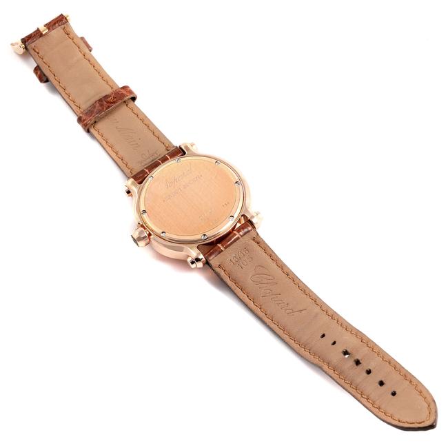 Chopard Mother Of Pearl Happy Sport 7 Floating Diamond Rose Gold Ladies 7471 Watch Chopard Mother Of Pearl Happy Sport 7 Floating Diamond Rose Gold Ladies 7471 Watch