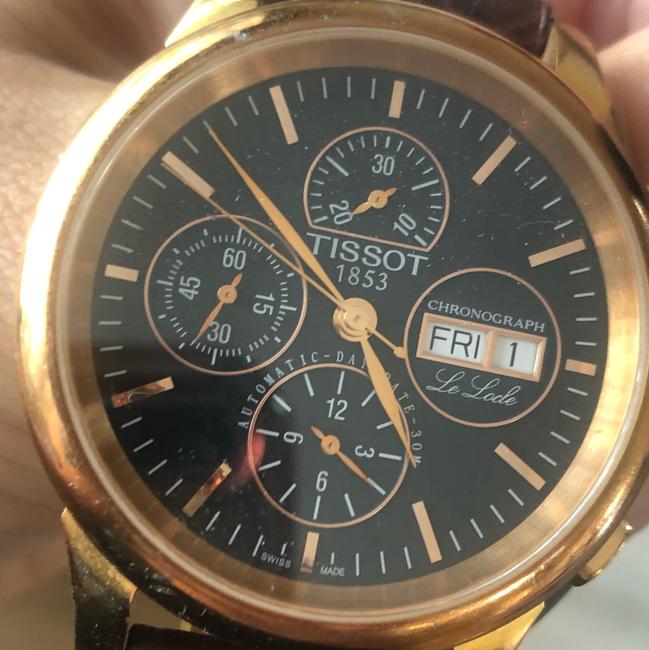 Tissot Gold and Brown 1853 Watch Tissot Gold and Brown 1853 Watch