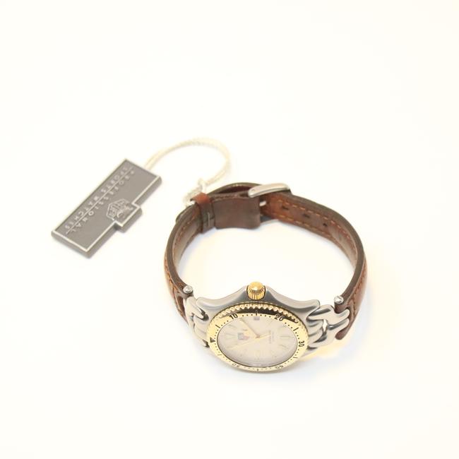 TAG Heuer Brown Sel Midsize Men Womens Silver Chronometer Le Watch TAG Heuer Brown Sel Midsize Men Womens Silver Chronometer Le Watch