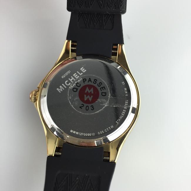 Michele Black Gold Jelly Tahitian Petite Bean Watch Michele Black Gold Jelly Tahitian Petite Bean Watch