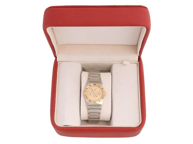 Omega Gold and Stainless Steel Mid-size Constellation Two Tone Watch Omega Gold and Stainless Steel Mid-size Constellation Two Tone Watch
