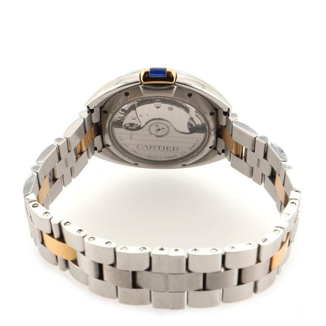 Cartier Cle De Stainless Steel and Rose Gold 35 Watch Cartier Cle De Stainless Steel and Rose Gold 35 Watch