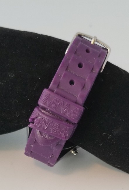 Michele Purple Jelly Band Watch Michele Purple Jelly Band Watch