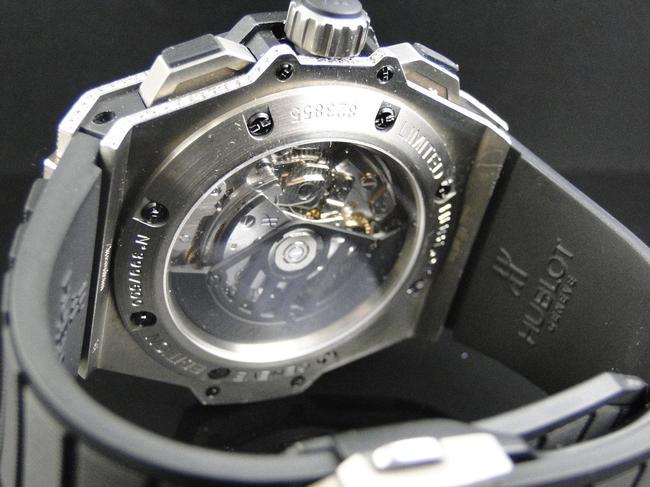 Hublot Stainless Steel Big Bang King Power Reserve Diamond 13 Ct Watch Hublot Stainless Steel Big Bang King Power Reserve Diamond 13 Ct Watch