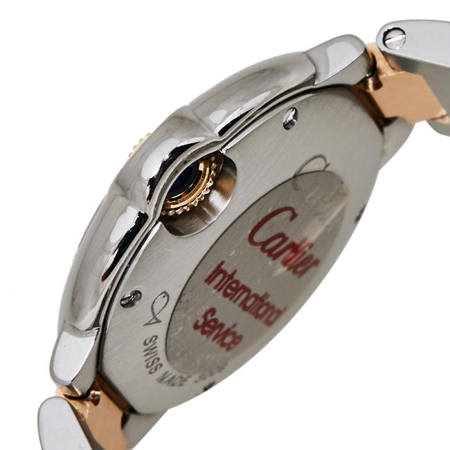 Cartier Mother Of Pearl 18k Rose Gold & Stainless Steel Ballon Bleu 3009 Womens Wristwatch 28 Mm Watch Cartier Mother Of Pearl 18k Rose Gold & Stainless Steel Ballon Bleu 3009 Womens Wristwatch 28 Mm Watch