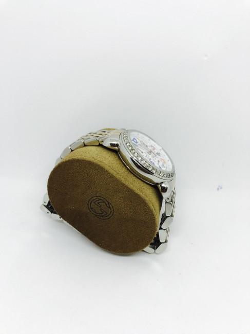 Michele Multi-color Tone 1.0 Ct Csx 36 Carousel Mw03m00a0933 Ss Band Watch Michele Multi-color Tone 1.0 Ct Csx 36 Carousel Mw03m00a0933 Ss Band Watch