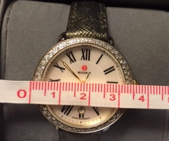 Michele Two-tone Gold/Stainless Serein Diamond Watch Michele Two-tone Gold/Stainless Serein Diamond Watch