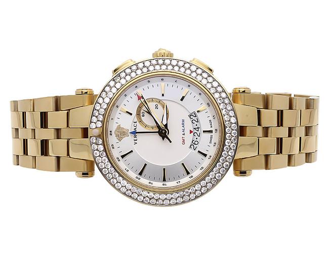 Versace Yellow Stainless Steel Mens 29g70d001 S070 "V-race" Ct Watch Versace Yellow Stainless Steel Mens 29g70d001 S070 "V-race" Ct Watch