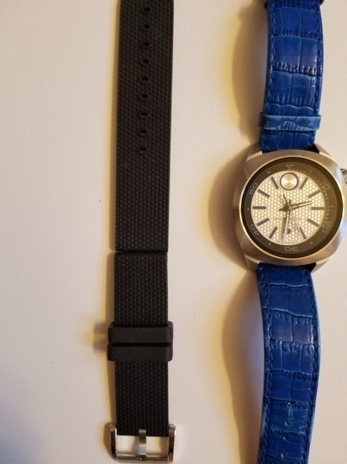 Movado Blue Mens Quartz Watch Movado Blue Mens Quartz Watch