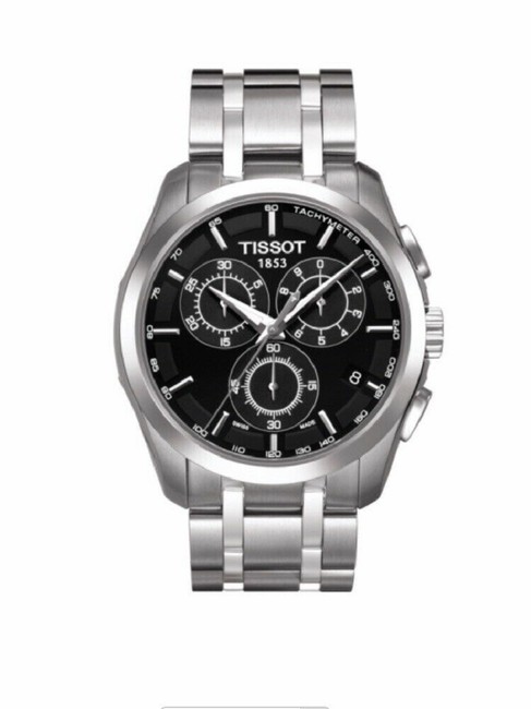 Tissot Silver T0356171105100 Ttrend Couturier Chronograph Watch Tissot Silver T0356171105100 Ttrend Couturier Chronograph Watch