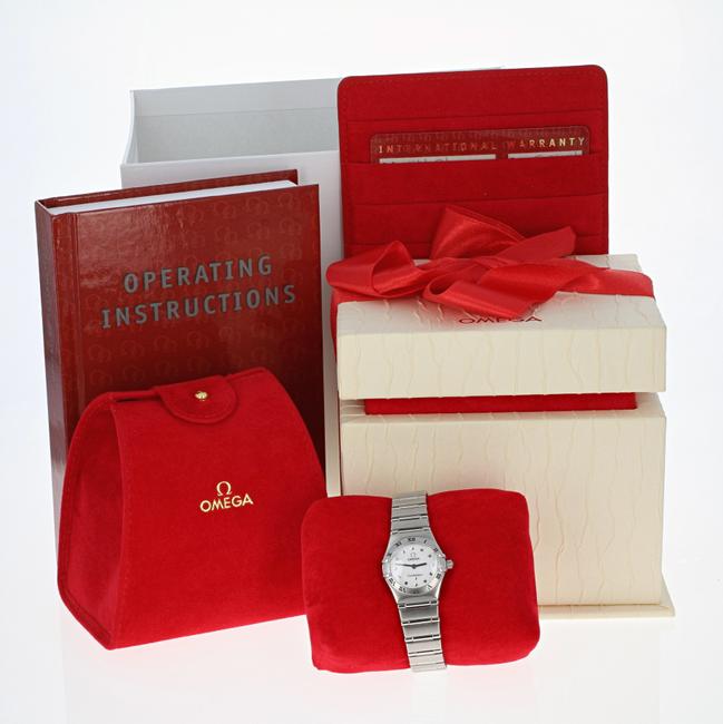Omega Steel Constellation "My Choice" Mini Ladies Stainless Watch Omega Steel Constellation "My Choice" Mini Ladies Stainless Watch