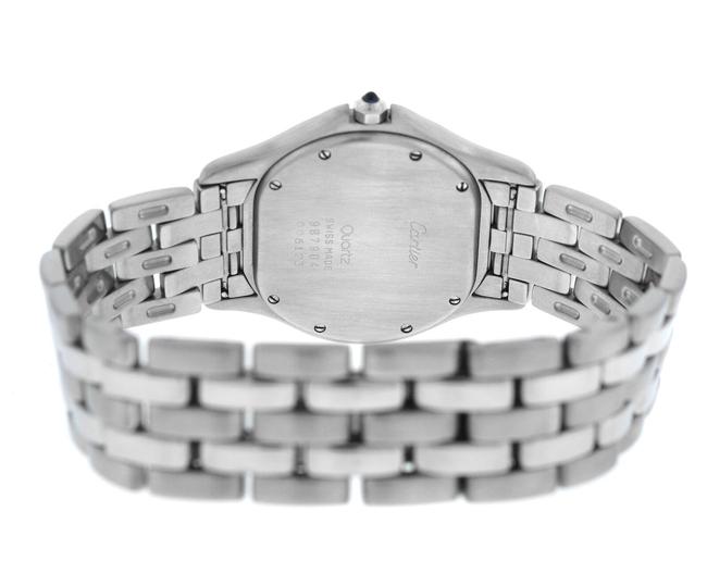 Cartier Silver Unisex 33mm Panthere Cougar 987904 Quartz Watch Cartier Silver Unisex 33mm Panthere Cougar 987904 Quartz Watch
