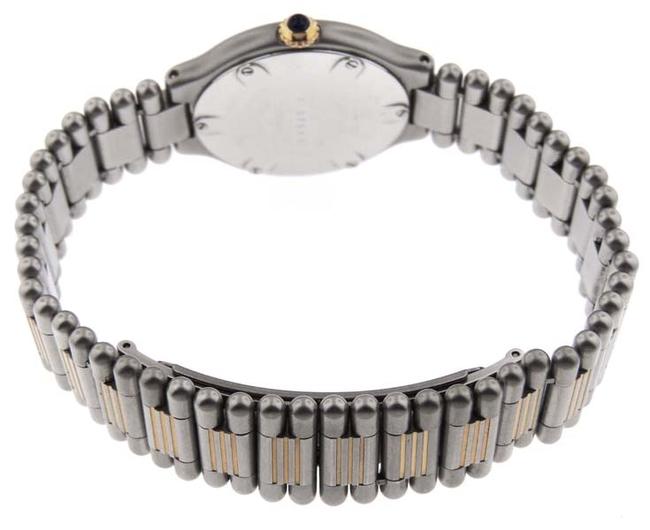 Cartier Must De 21 18k Yellow Gold & Stainless Steel 28mm Bullet Watch Cartier Must De 21 18k Yellow Gold & Stainless Steel 28mm Bullet Watch