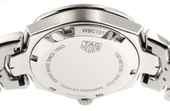 TAG Heuer Mother Of Pearl Ladies Link Wbc1313 Diamond Mop Ss 32mm Date Watch TAG Heuer Mother Of Pearl Ladies Link Wbc1313 Diamond Mop Ss 32mm Date Watch