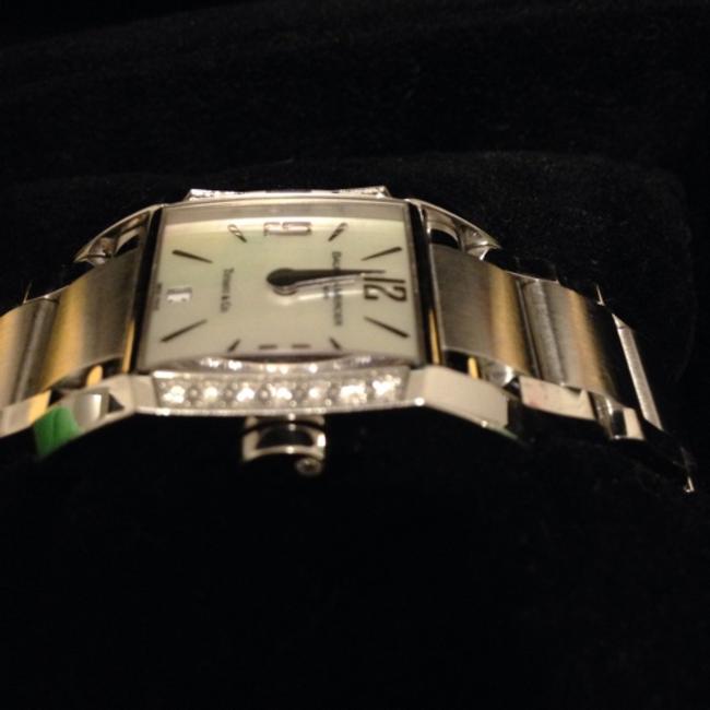 Baume & Mercier Steel Limited Edition Tiffany Co. Hampton Diamant Stainless Quartz with Diamonds Watch Baume & Mercier Steel Limited Edition Tiffany Co. Hampton Diamant Stainless Quartz with Diamonds Watch