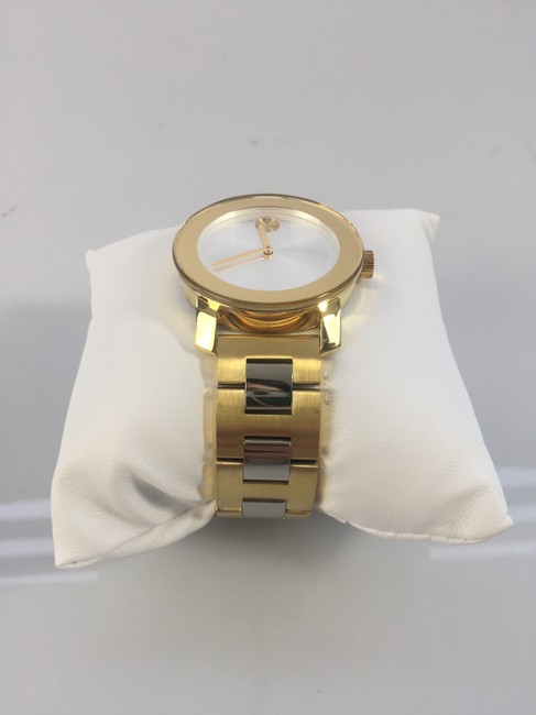 Movado Gold/Silver Dial Ip Stainless Steel Ladies 3600129 Watch Movado Gold/Silver Dial Ip Stainless Steel Ladies 3600129 Watch