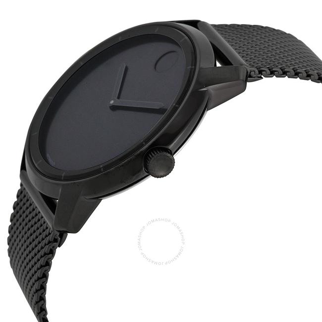 Movado Black Bold Stainless Mesh Mens Quartz 3600261 Watch Movado Black Bold Stainless Mesh Mens Quartz 3600261 Watch