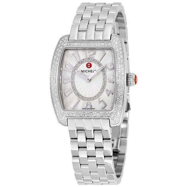 Michele Silver Urban Mini Stainless Diamond Mww02a000572 Watch Michele Silver Urban Mini Stainless Diamond Mww02a000572 Watch