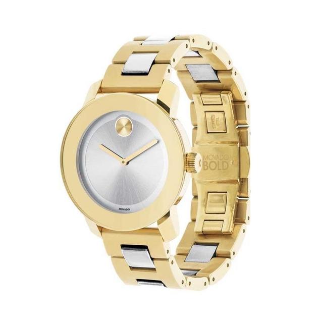 Movado Gold Two Tone Stainless Steel Midsize 3600129 Watch Movado Gold Two Tone Stainless Steel Midsize 3600129 Watch