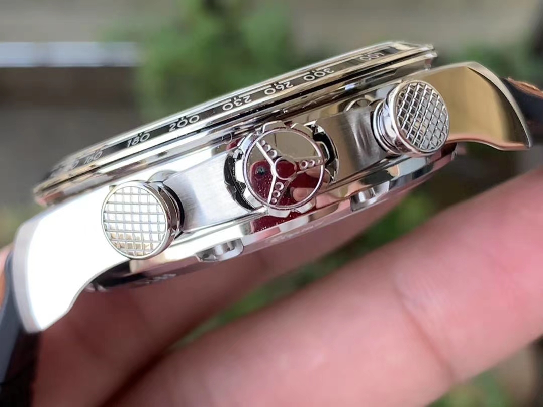 MILLE MIGLIA 168571 SS/RG V7F 1:1 BEST EDITION GRAY DIAL ON BROWN GUMMY STRAP A7750 MILLE MIGLIA 168571 SS/RG V7F 1:1 BEST EDITION GRAY DIAL ON BROWN GUMMY STRAP A7750