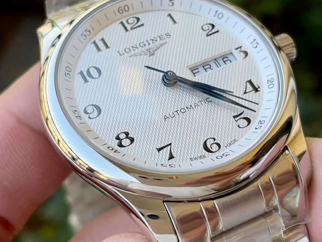LON033D - Longines Master Moonphase SS/SS Wht/Num GSF A899 LON033D - Longines Master Moonphase SS/SS Wht/Num GSF A899