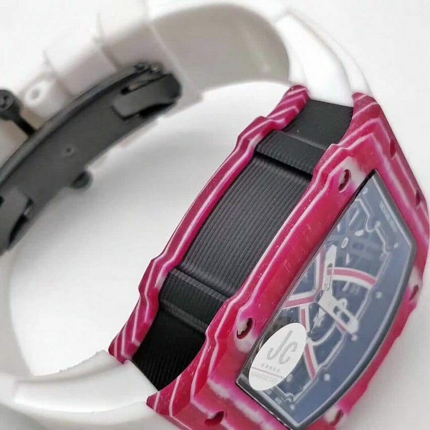 RM 67-02 High Jump Skeleton Dial on White Nylon Strap 6T51 RM 67-02 High Jump Skeleton Dial on White Nylon Strap 6T51