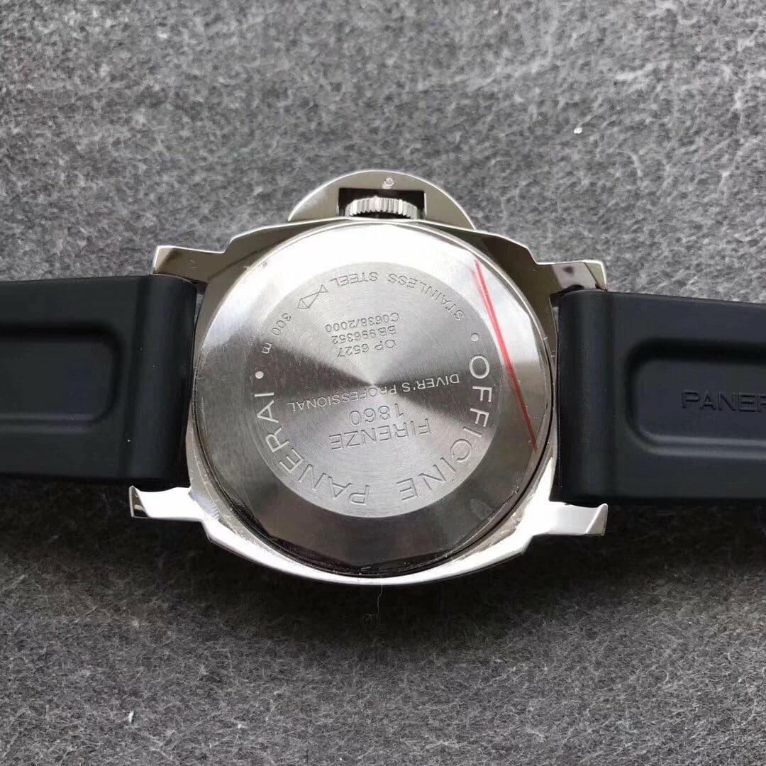 PAM984 Mike Horn Submersible VSF 1:1 Best Edition Black Dial on Black Rubber Strap P.9010 Clone