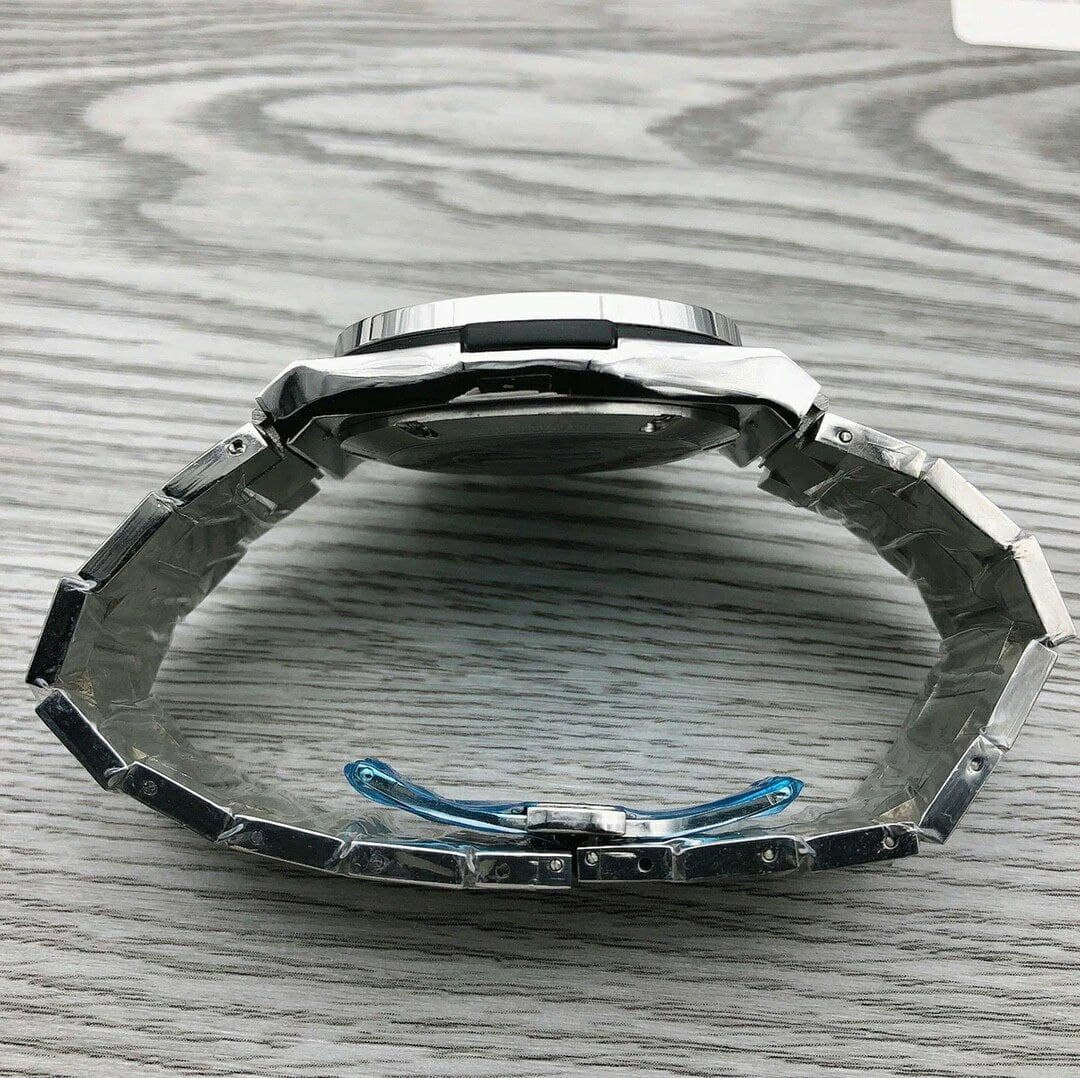 Hublot Chrono Silver Hight Version On SS Steel Strap