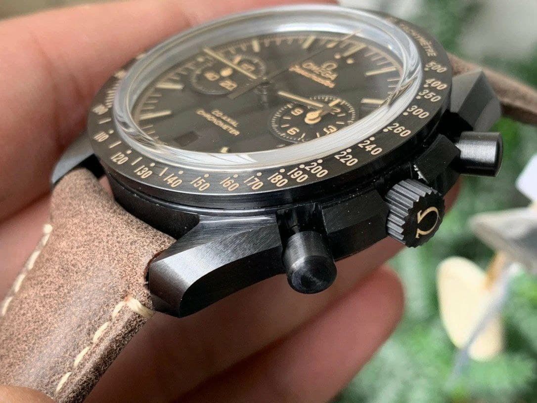 Omega Speedmaster DSOM "Vtg Black" CER/NY Blk OMF V2 Omega Speedmaster DSOM "Vtg Black" CER/NY Blk OMF V2
