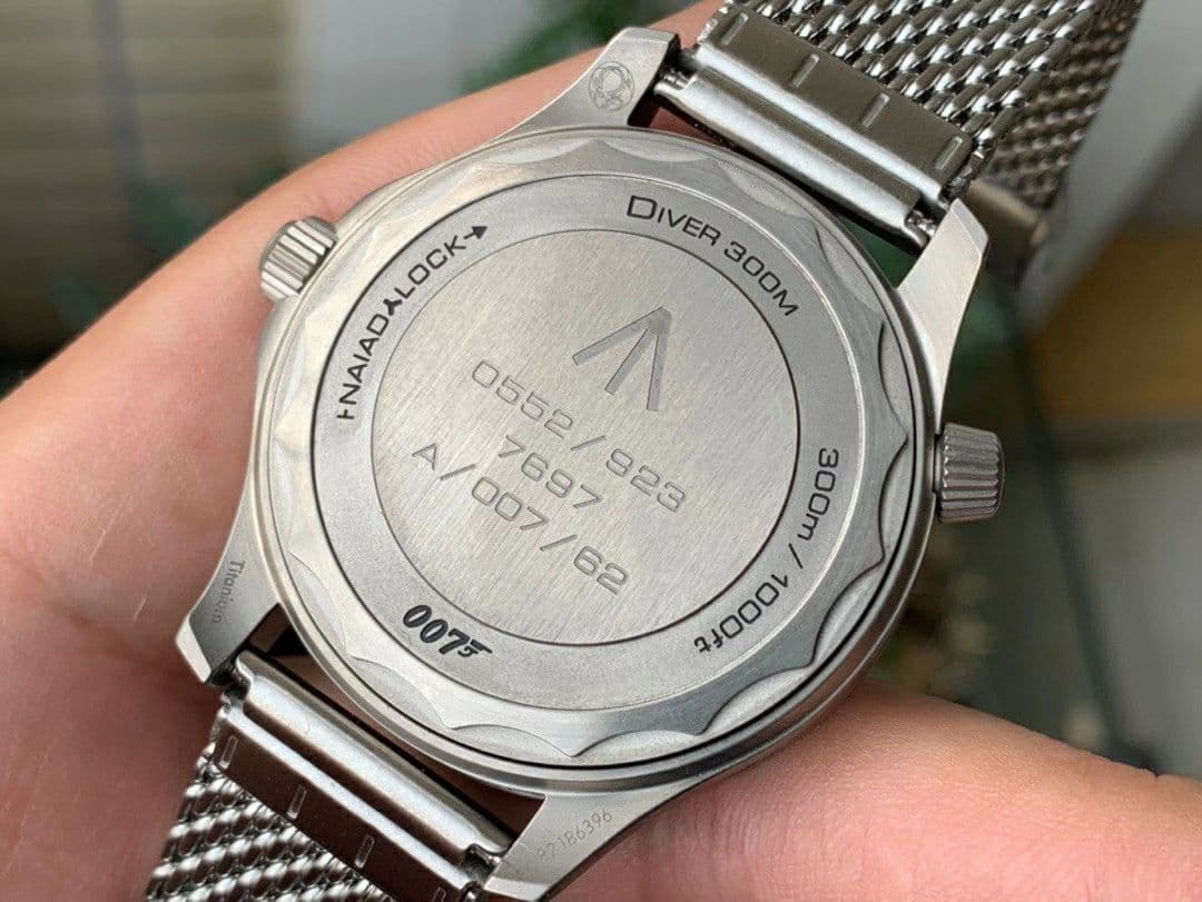 Seamaster 300 "No Time to Die" Limited Edition VSF 1:1 Best Edition on SS Mesh Bracelet A8806 V3