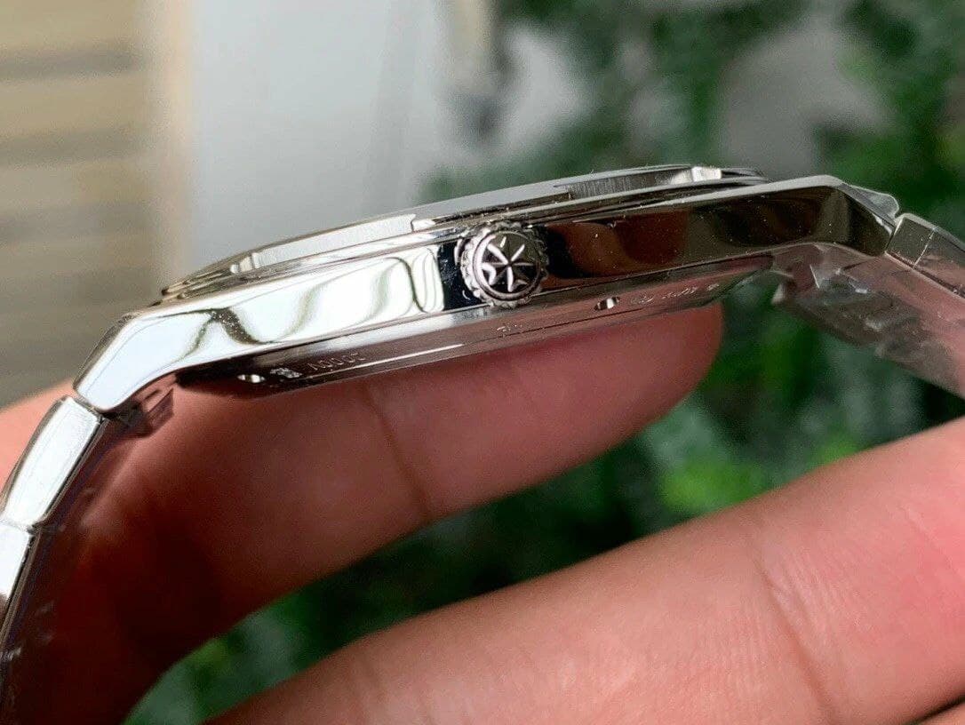 Overseas Ultra-Thin 2000V XF 1:1 Best Edition Gray Dial on SS Bracelet