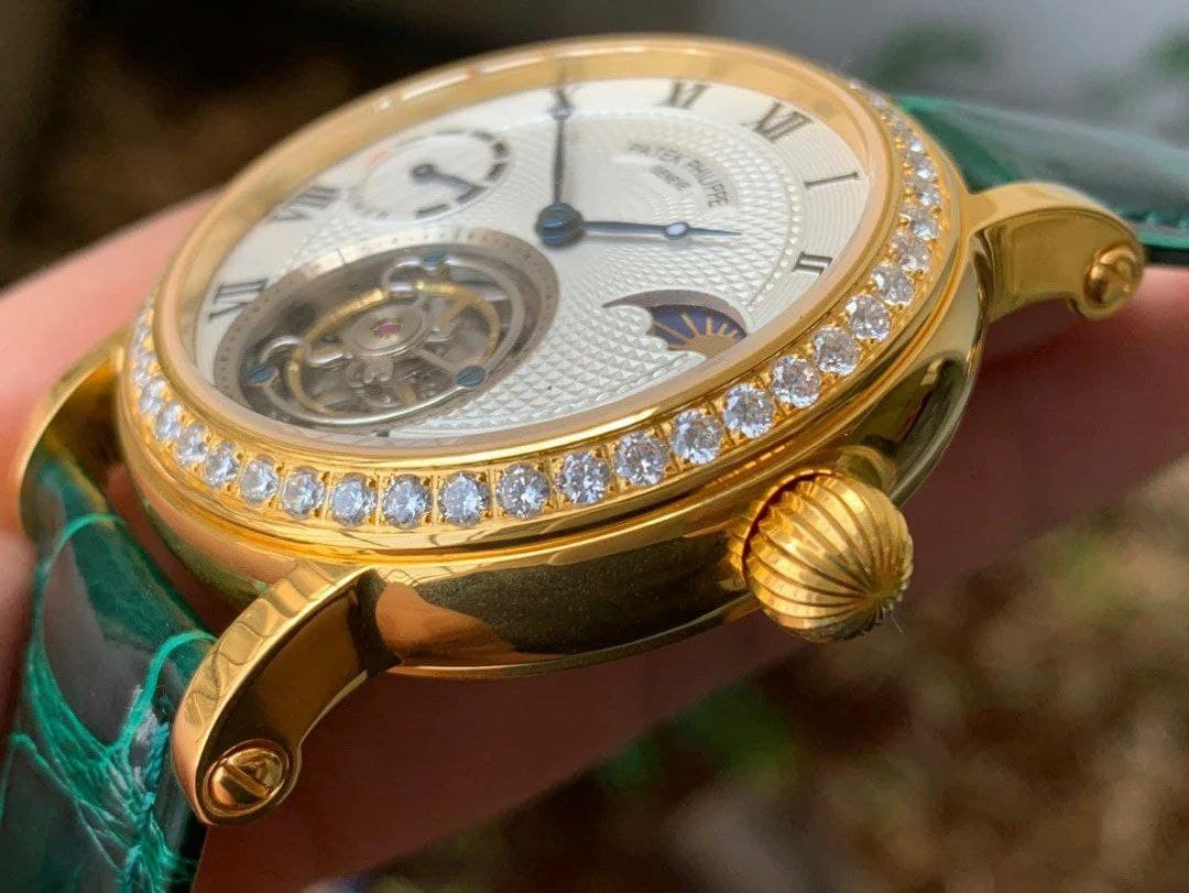 MoonPhase Day/Ngt PR SG/LE White HW Tourbillon 1:1 Best Edition Version