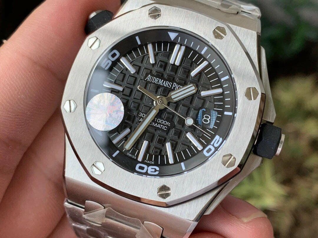 Royal Oak Offshore Diver 15703 JF 1:1 Best Edition on SS Bracelet A2824 V9.5